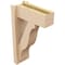 Ekena Millwork 5 1/2-in W x 12-in D x 20-in H Funston Block Rough Cedar Woodgrain TimberThane Outlooker, Primed Tan OUTUR055X12X20FST44RCPR - alternate 3